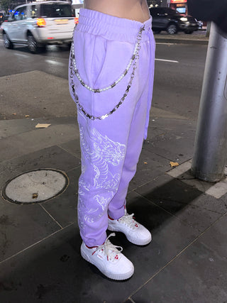 NEW! Purple Dragon Track Pants - Trillax.co