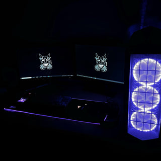 Black Trillax RGB Mousepad - Trillax.co