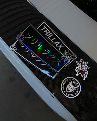 ツリルラクス Holographic Slap Sticker - Trillax.co