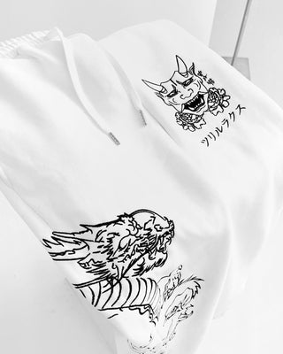 White Dragon Track Pants - Trillax.co
