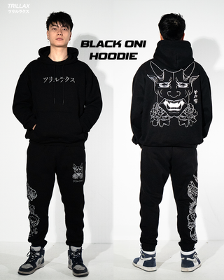 NEW Black Oni Hoodie - Trillax.co