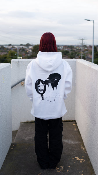 White Geisha Hoodie - Trillax.co