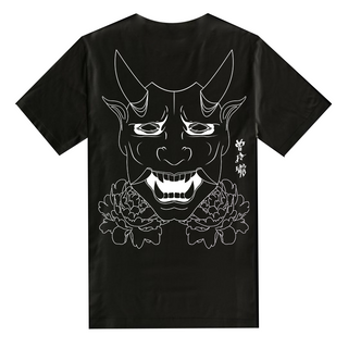 Trillax Black Oni Tee Box Fit back