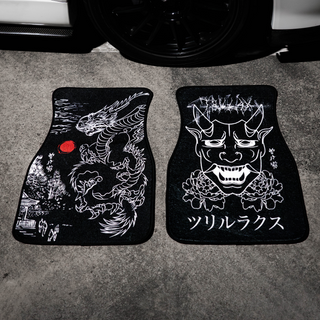 (Pre-order) Limited Edition Dragon x Oni Car Mat - Trillax.co