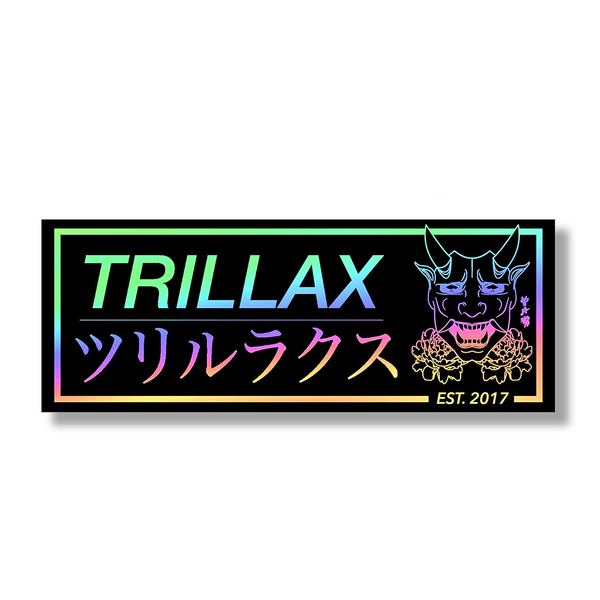Trillax Holographic Slap Sticker - Trillax.co